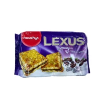 بيسکويت کراکرز لکسوس با کرم شکلات بسته 12 عددی Munchys مدل Lexus Chocolate Cream