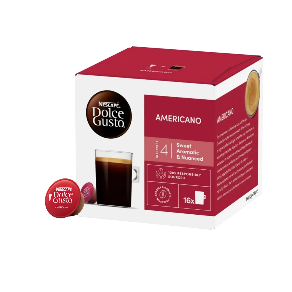 Nescafe Dolce Gusto Americano Coffee 16 Capsules 1