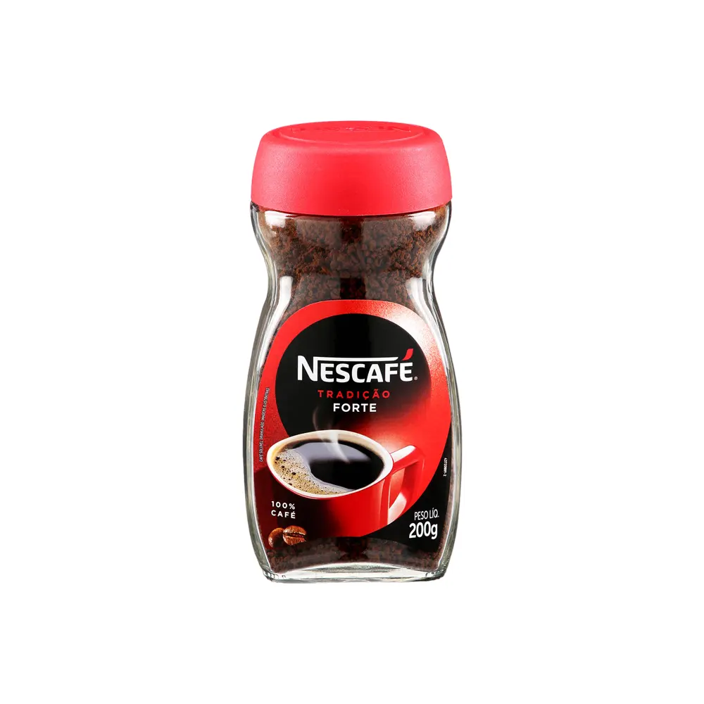 قهوه فوری کلاسيک شيشه 200 گرم Nestle مدل Nescafe Tradicao Forte قهوه فوری کلاسيک شيشه 200 گرم Nestle مدل Nescafe Tradicao Forte
