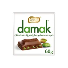 شکلات نستله داماک با مغز پسته بسته 60 گرمی Nestle Damak مدل Pistachio