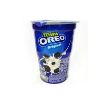 بيسکويت ليوانی اورجينال کرم دار اوريو 61.3گرم OREO مدل Mini Oreo Original