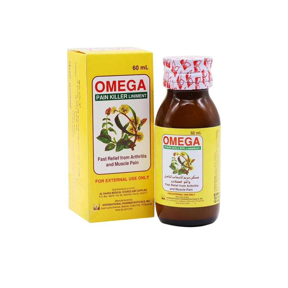 Omega Pain Killer Liniment Oil 60ml