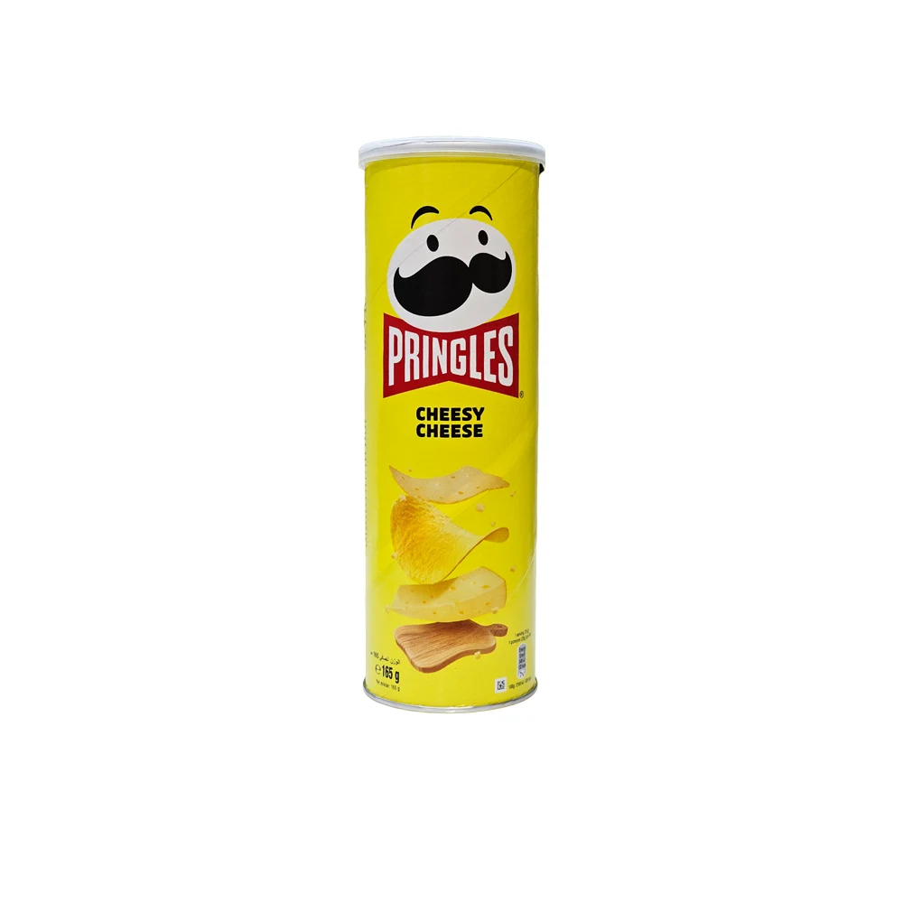 Pringles Cheesy Cheese Flavored Chips Can 165gr