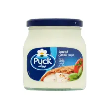 پنير خامه ای بوک شيشه 500 گرم PUCK مدل CREAM CHEESE