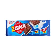 بيسکويت روشن وانيل شيری 190گرمی ROSHEN مدل Roshen 2Crack Milk Vanilla
