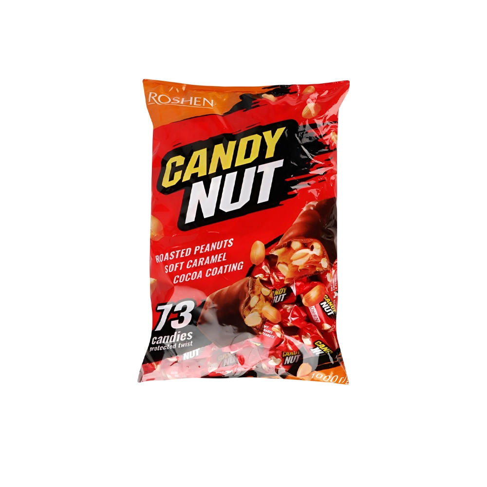 شکلات روشن کندی نات کاکائويی با مغز بادام زمينی و کارامل بسته 1 کيلو Roshen مدل Candy Nut شکلات روشن کندی نات کاکائويی با مغز بادام زمينی و کارامل بسته 1 کيلو Roshen مدل Candy Nut