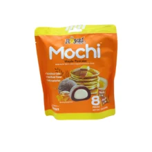 کيک برنجی موچی با طعم پنکيک بسته 8 عددی Royal Family مدل Maple Pancake Flavored