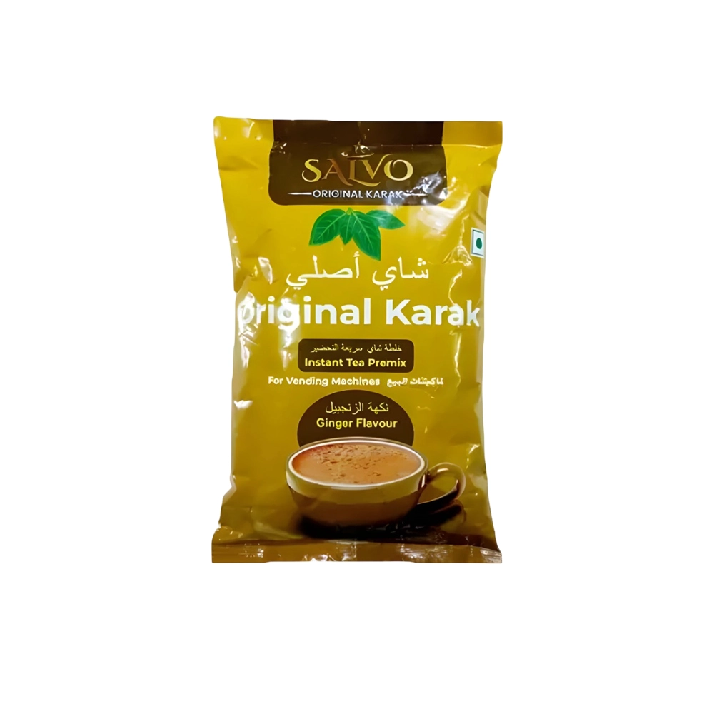 چای زنجبيلی فوری سالو 1 کيلويی Salvo coffee مدل ORIGINAL KARAK