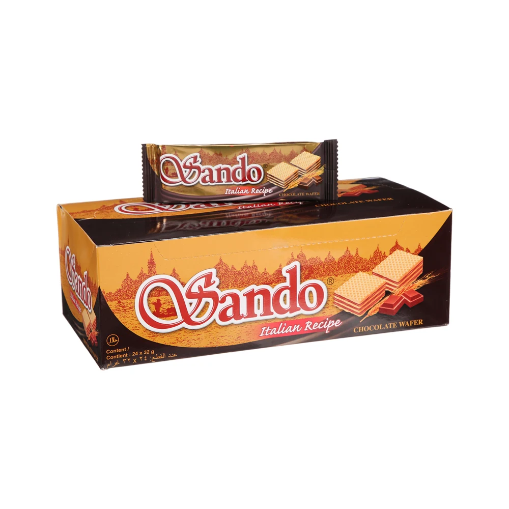 Sando Italian Recipe Wafer Chocolate 24 Pieces‏