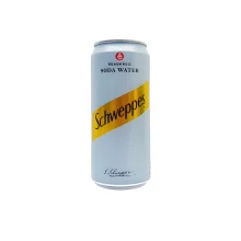 آب گاز دار سودا شوپس 330 ميل Schweppes مدل Soda Water
