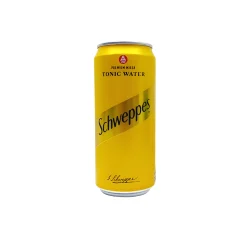 آب گاز دار شوپس با طعم تونيک واتر 330 ميل Schweppes مدل Tonig Water