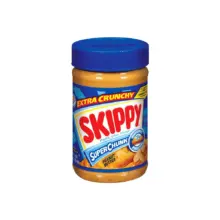 کره بادام زمينی اسکيپی مغزدار قوطی 462 گرم مدل SKIPPY SUPER CHUNK
