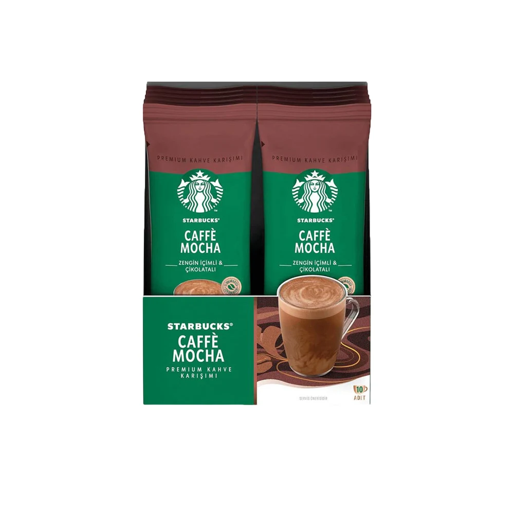 Starbucks Caffe Mocha Premium Coffee Mix 10 x 22gr