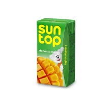 آبميوه انبه سان تاپ پاکتی 250 ميل SUN TOP مدل Sun Top Mango