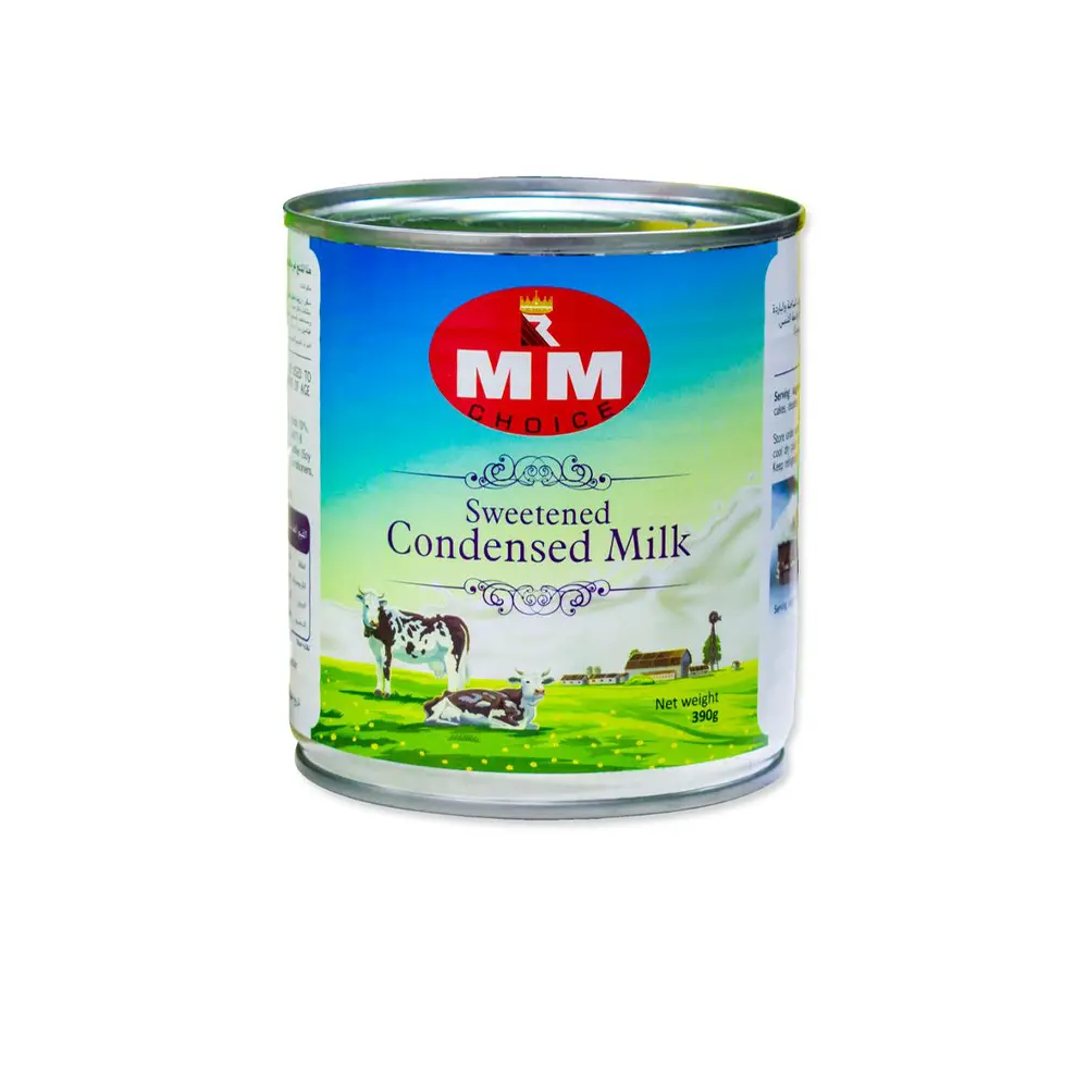شيرعسل قوطی ام ام 390 گرم MM مدل Sweetened Condensed Milk شيرعسل قوطی ام ام 390 گرم MM مدل Sweetened Condensed Milk