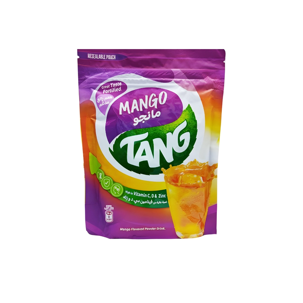 پودر شربت پاکتی تانج Tang ليمو انبه 375 گرم مدل Mango