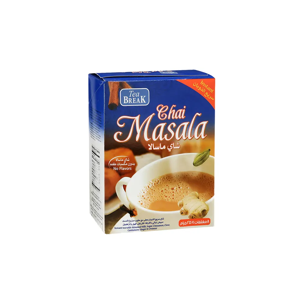 چای ماسالا فوری TEA BREAK تی بريک 8 ساشه 25 گرمی
