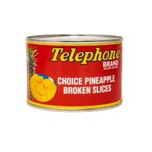 کمپوت آناناس تلیفون قوطی 453 گرمی Telephone مدل Choice Pineapple Broken Slices