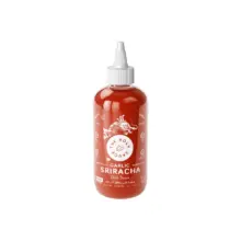 سس سير و فلفل قرمز سيرچا گلوتن فری بطری 580 گرم THE HOLY مدل GARLIC SRIRACHA CHILI SAUCE