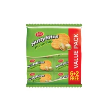 بيسکويت پسته تيفانی نتی بات بسته 8 عددی Tiffany مدل Nutty Bites Pistachio