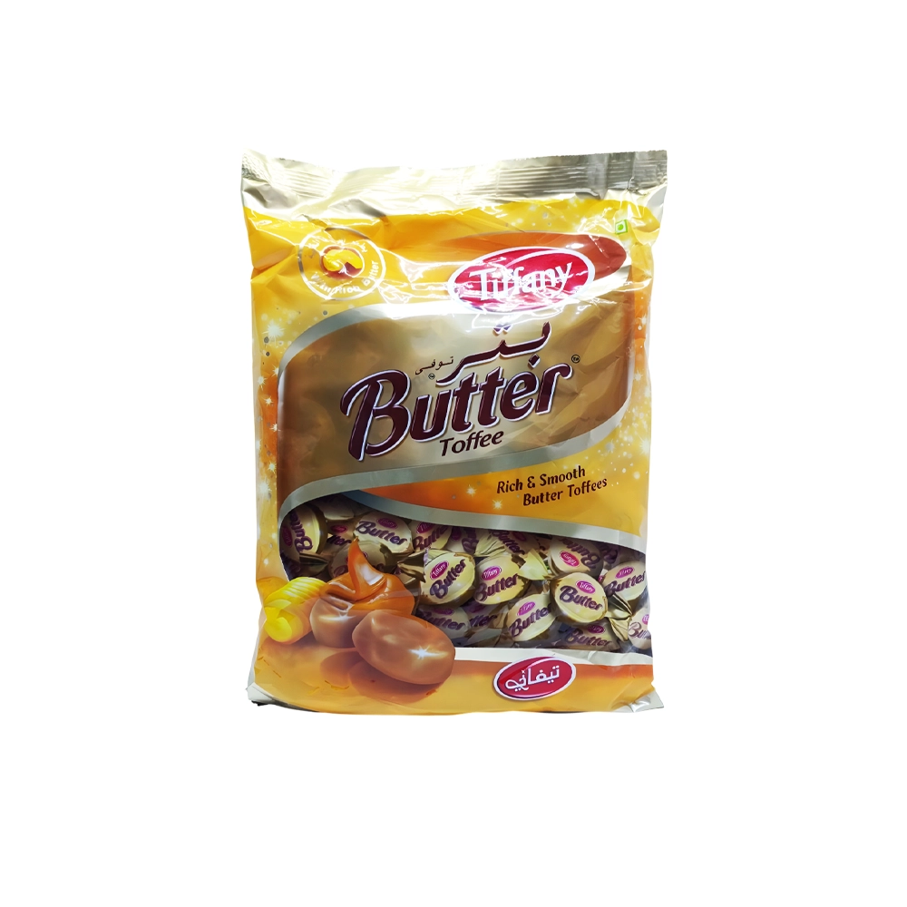 تافی تيفانی باتر بسته 700 گرم Tiffany مدل Butter Toffe