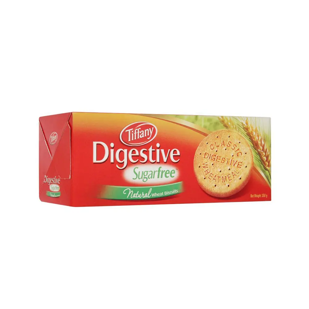 بيسکويت دايجستيو بدون شکر تيفانی 350 گرم TIFFANY مدل Digestive Sugar Free Natural Wheat Biscuit بيسکويت دايجستيو بدون شکر تيفانی 350 گرم TIFFANY مدل Digestive Sugar Free Natural Wheat Biscuit