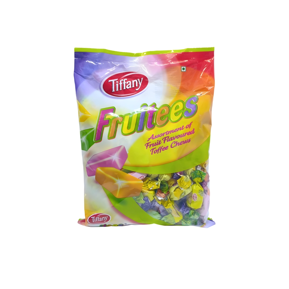 تافی تيفانی ميوه ای مخلوط بسته 700 گرم Tiffany مدل Fruits Toffee Chew تافی تيفانی ميوه ای مخلوط بسته 700 گرم Tiffany مدل Fruits Toffee Chew