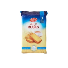 نان تست سوخاری تيفانی گندوم شير 280 گرم مدل Whole Rusks Milk