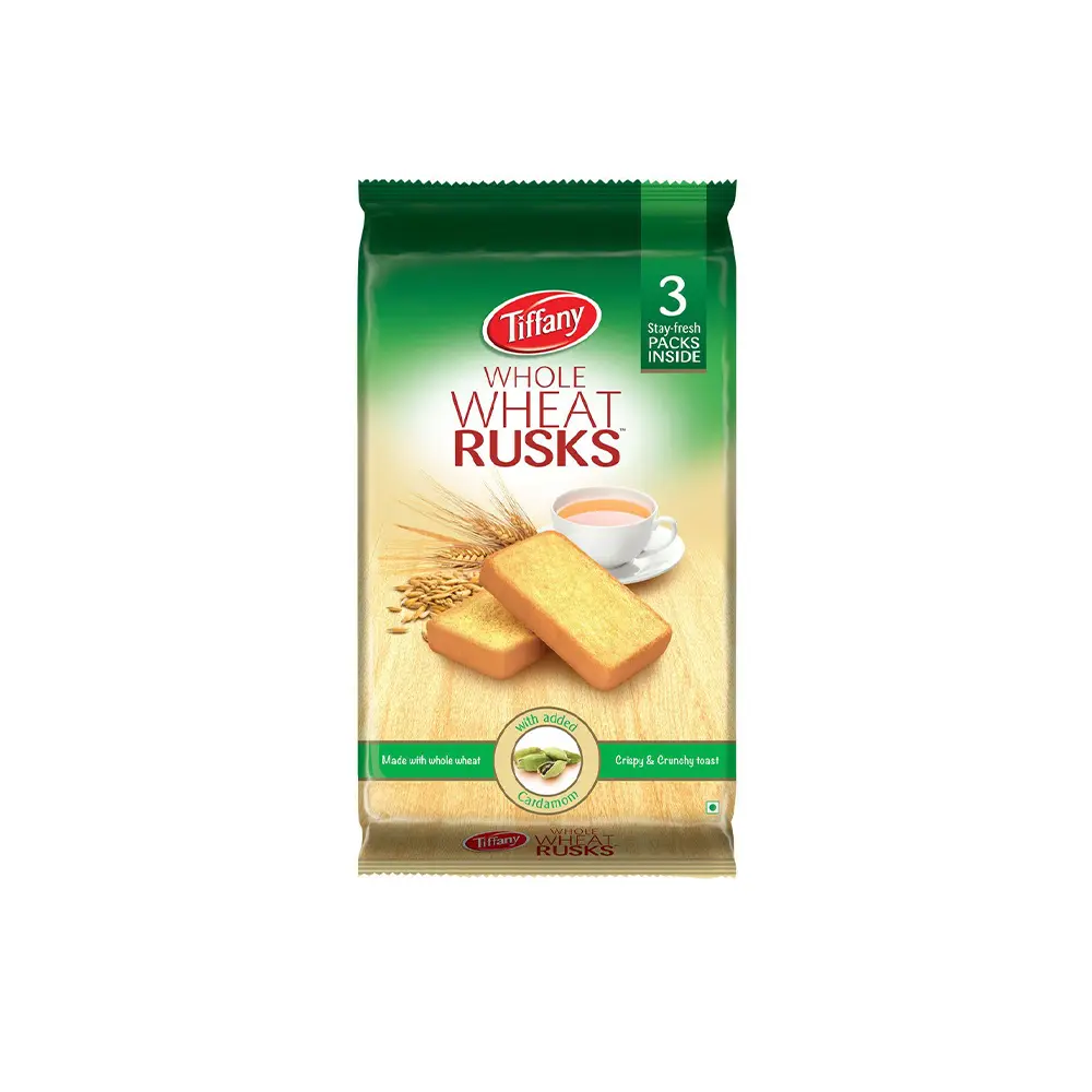 Tiffany Whole Wheat Rusk with Added Cardamom 280 g