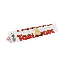 شکلات سفيد تابلرون با عسل و بادام بسته 100 گرم TObBLERON مدل White Chocolate