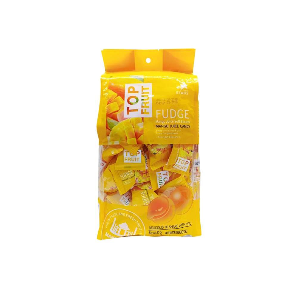 Top Fruit Fudge Pure Juice Candy Mango Jelly 875gr