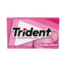 آدامس تريدنت بادکنکی 14 عددی Trident مدل Bubble Gum