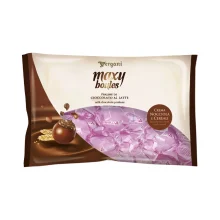 شکلات پذيرایی توگی ورگانی قرمز پرالين با مغز فندوق بسته 1000 گرمی مدل VERGANI MAXY BOULES مدل Praline Di Cioccolat AL Latte
