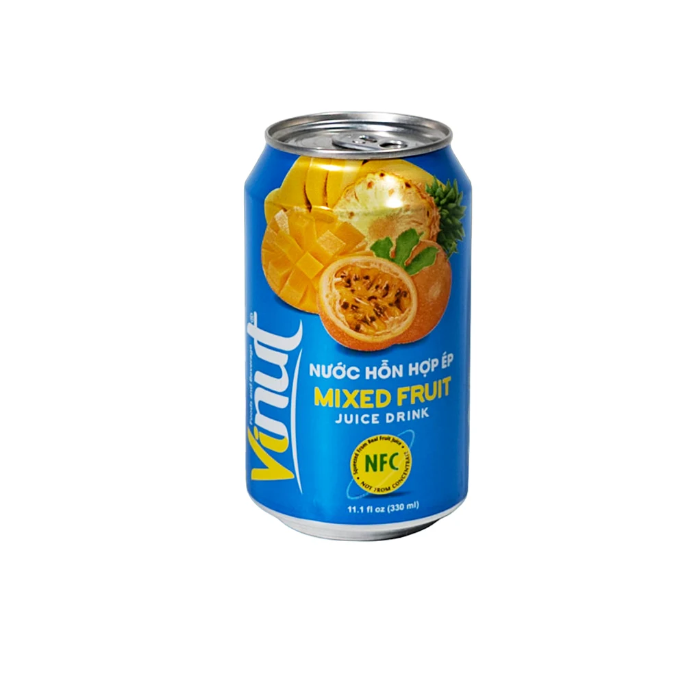 آبميوه ميوه مخلوط وينوت قوطی 330 ميل Vinut مدل Mixed Fruit Juice