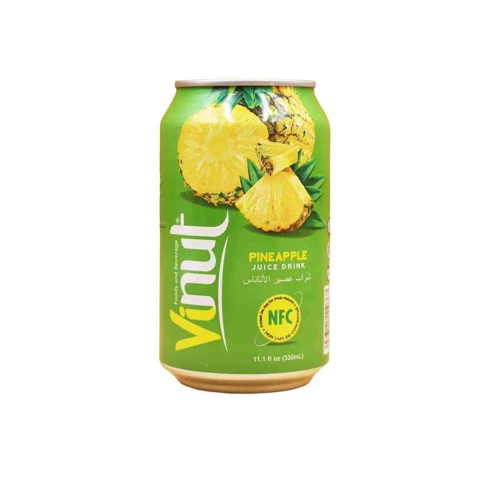 آبميوه اناناس وينوت قوطی 330 ميل Vinut مدل Pineapple Juice آبميوه اناناس وينوت قوطی 330 ميل Vinut مدل Pineapple Juice
