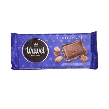 شکلات واول با طعم ميوه و کشمش و آجيل 90 گرم WALWEL مدل Fruit & Nnuts
