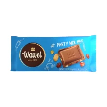 شکلات واول شيری ميکس پارتی با طعم ميوه آجيل کشمش 90 گرم Wawel مدل Party Mix Milk