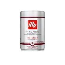 دانه قهوه الی قوطی 250 گرم Illy مدل Intenso